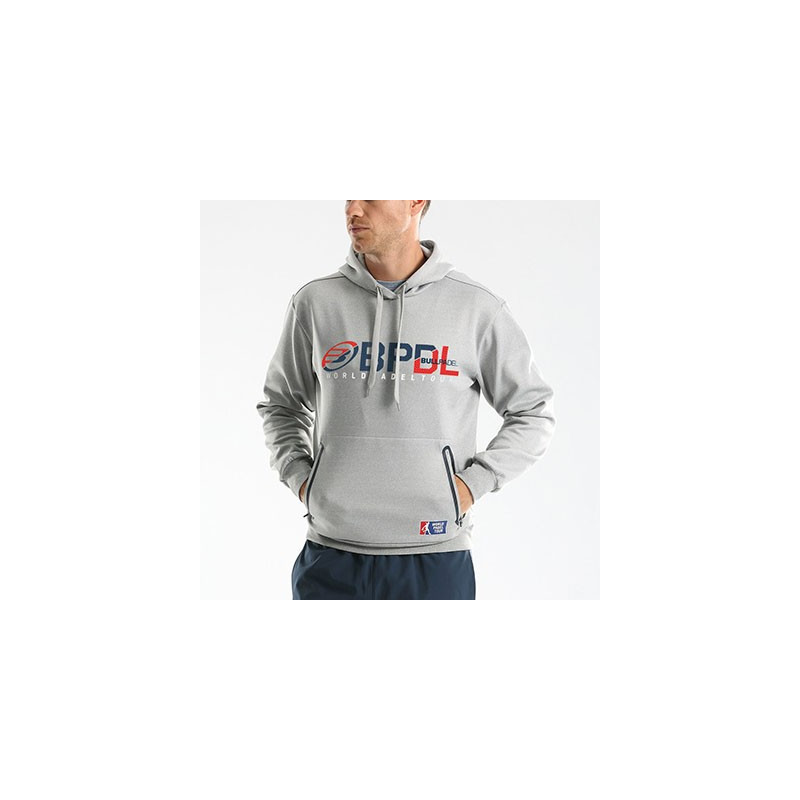 Bullpadel sudadera Teller WPT gris