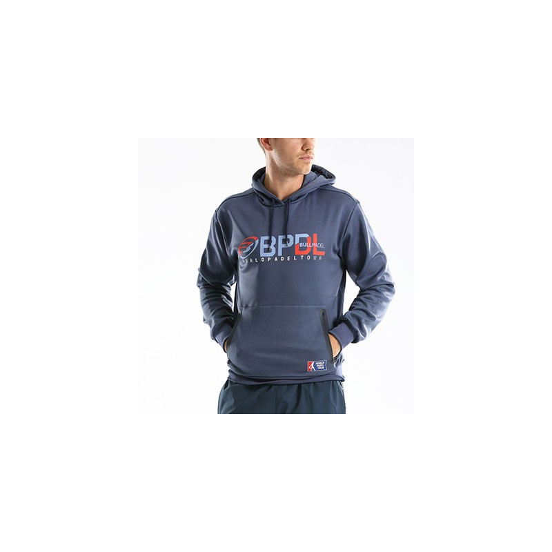Bullpadel sudadera Teller azul WPT Bullpadel sudadera Teller azul WPT