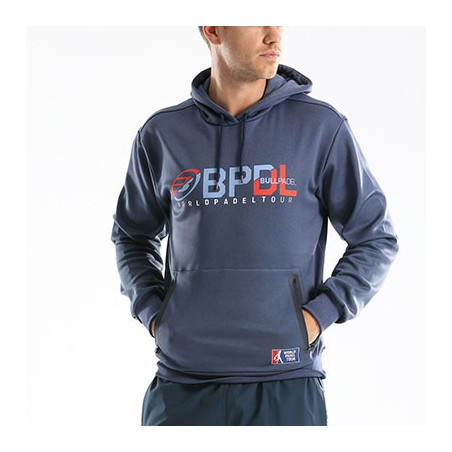 Bullpadel sudadera Teller azul WPT