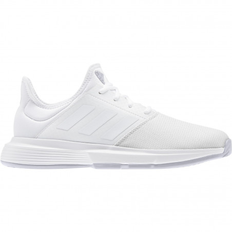 Adidas zapatilla gamecourt woman blanco/blanco