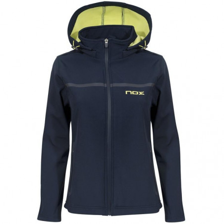Nox softshell pro azul/lima
