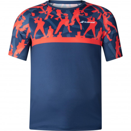 Babolat camiseta compete red/blue