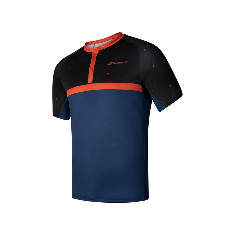 Babolat polo compete black/blue