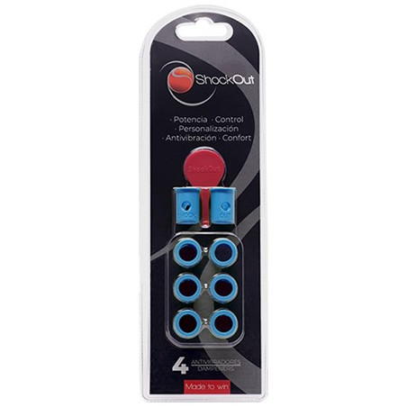 Shockout antivibrador azul