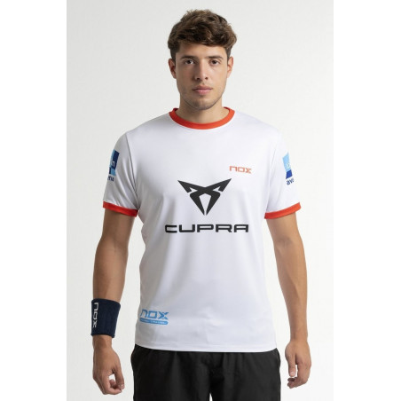 Nox camiseta Sponsor AT blanca