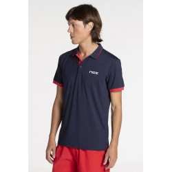 Nox polo Pro azul/rojo