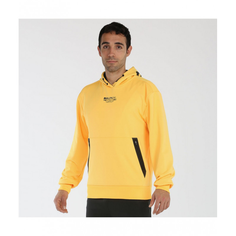 bullpadel sudadera lez albaricoque