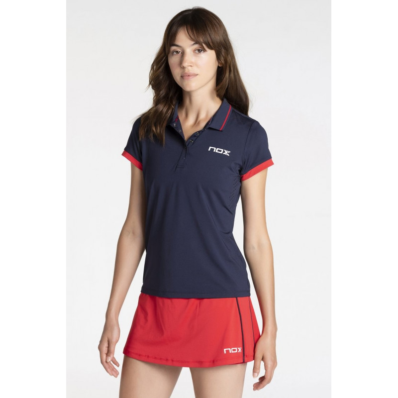 Nox polo pro azul/rojo
