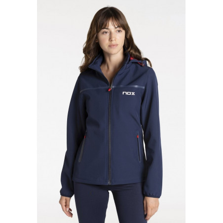 Nox softshell pro azul/roja