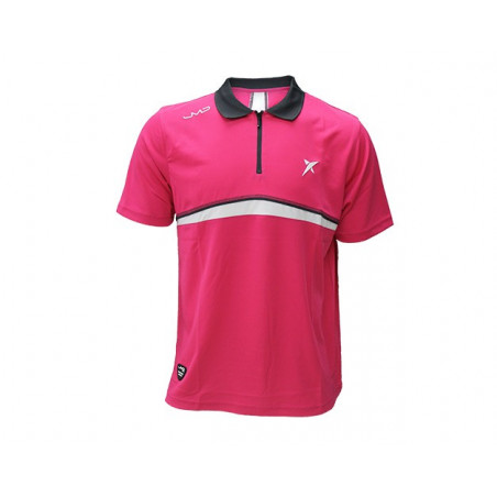 Drop shot polo premium fucsia
