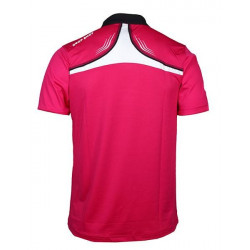 Drop shot polo premium fucsia