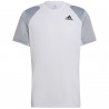 Adidas camiseta club blanca/gris