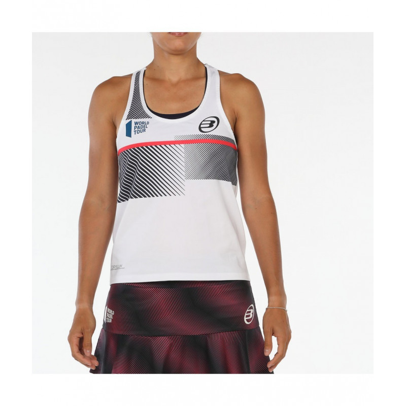 Bullpadel camiseta Rufran blanca