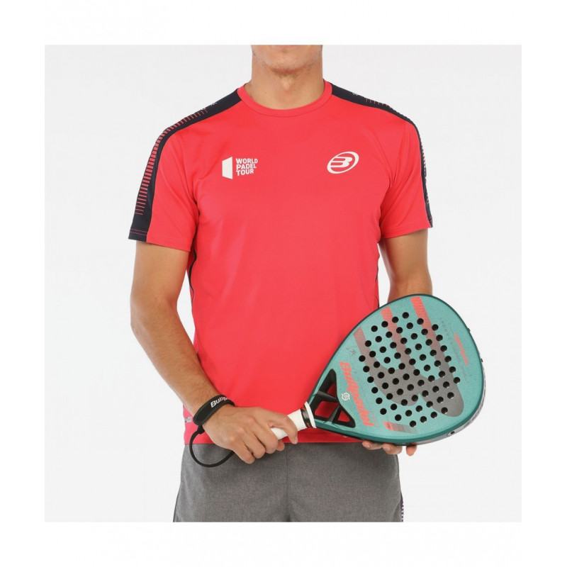 Bullpadel camiseta Robine carmesi