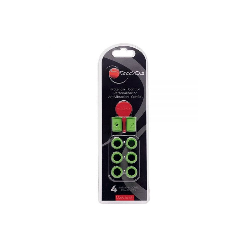 Shockout antivibrador verde