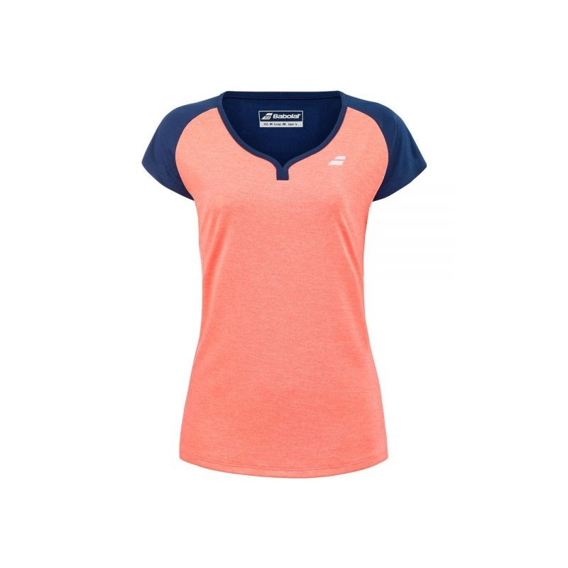 Babolat camiseta play mangas coral
