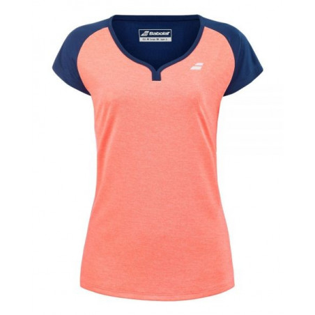 Babolat camiseta play mangas coral