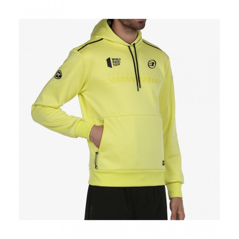 Bullpadel sudadera Lardo amarilla