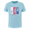 Babolat camiseta padel cotton blue