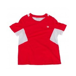 Wilson camiseta niño roja