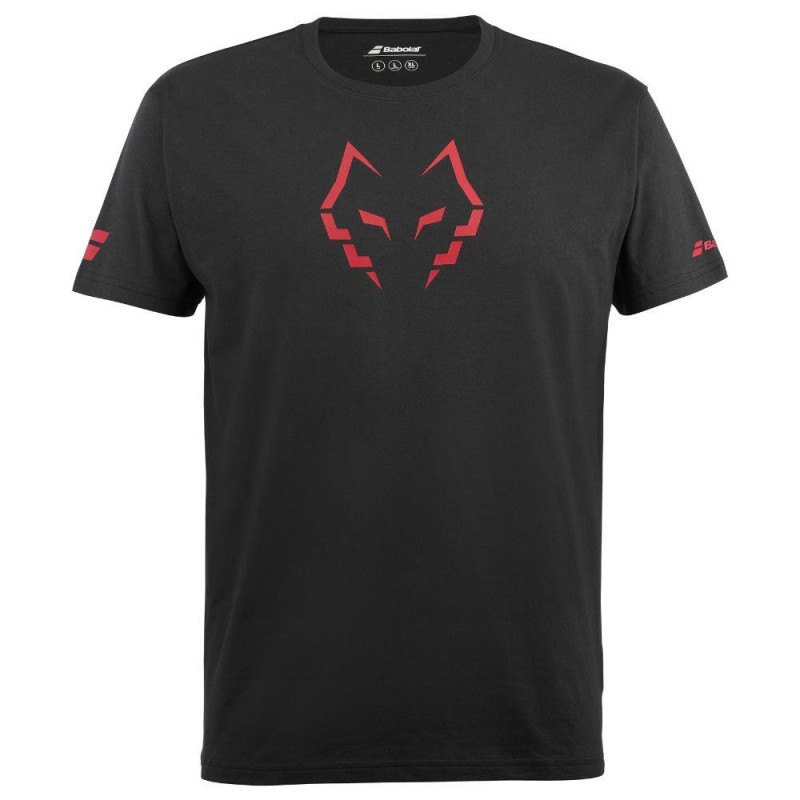 Babolat camiseta algodon lebron negra