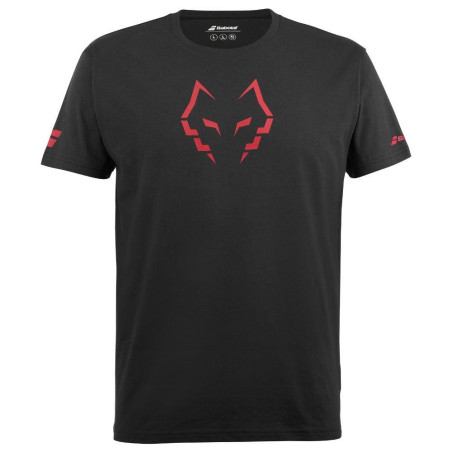 Babolat camiseta algodon lebron negra