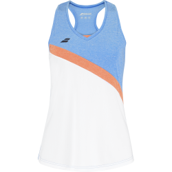 Babolat camiseta play tank white/blue