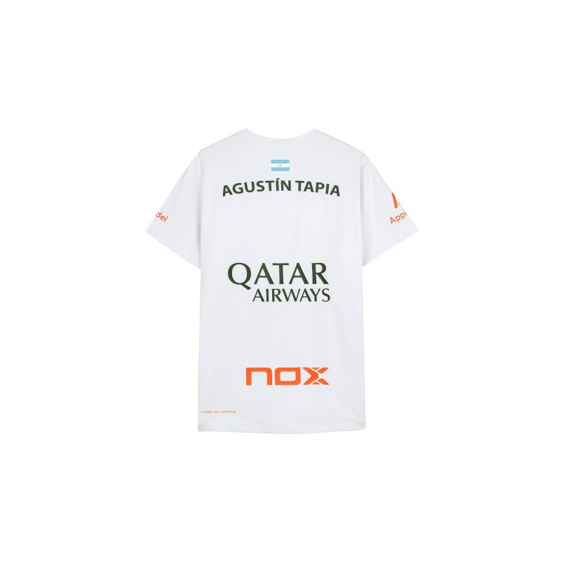 Nox camiseta AT10 Agustin Tapia white