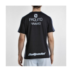 Bullpadel camiseta Paquito negra