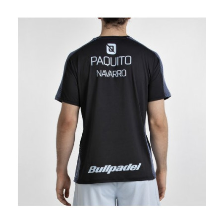Bullpadel camiseta Paquito negra