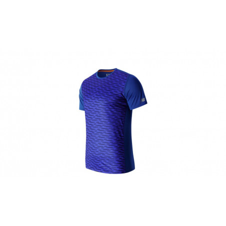 New Balance camiseta accelerate graphic azul