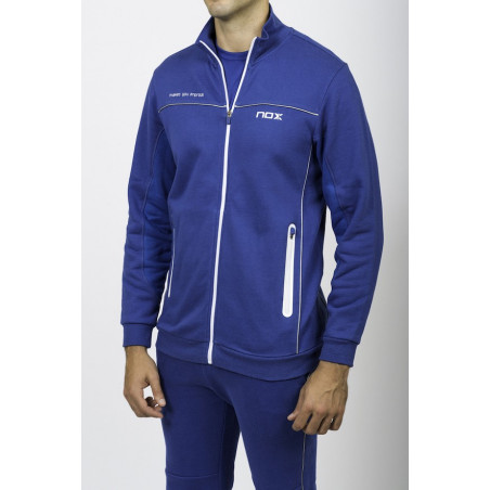 Nox sudadera azul