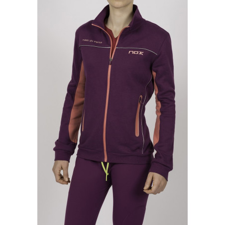 Nox sudadera lila