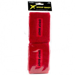 Drop shot muñequera soft roja