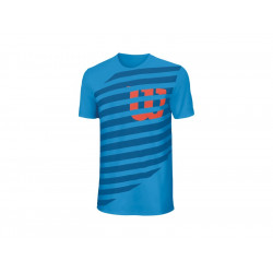 Wilson camiseta lined tech azul